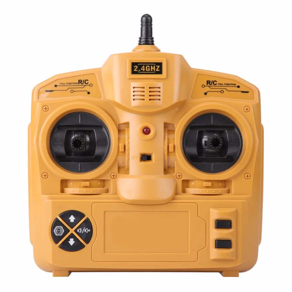 Новейший HUINA 577 1:8 2,4G 8CH RC электрический грузовик модель дистанционного управления вилочный погрузчик инженерный автомобиль игрушка RC Truck подарки для детей