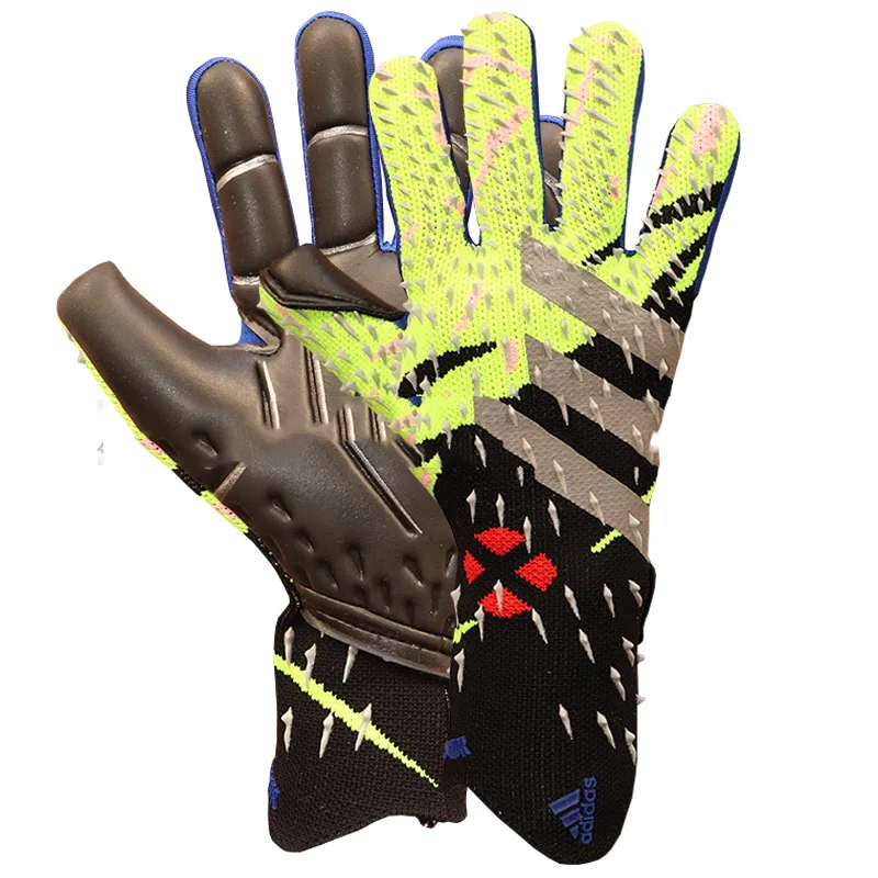 

Профессиональные латексные перчатки для вратаря, детские футбольные аксессуары, тренировочные футбольные перчатки, футбольные перчатки, п...