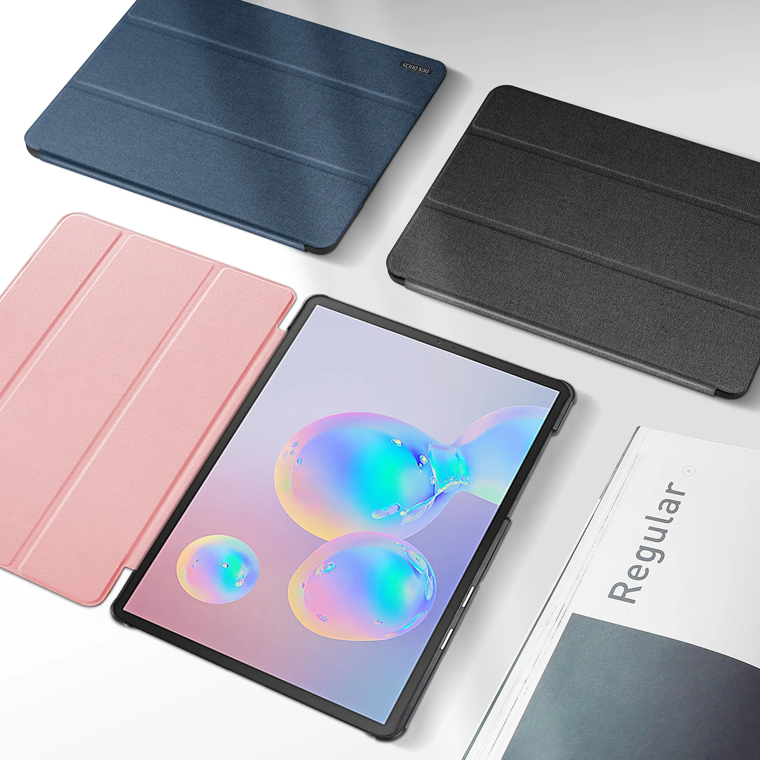 Чехол из искусственной кожи с защелкой для samsung Galaxy TAB S6 10," T865 подставка обложка для книги samsung TAB S6 SM-T865 10,5 дюймов чехол для планшета