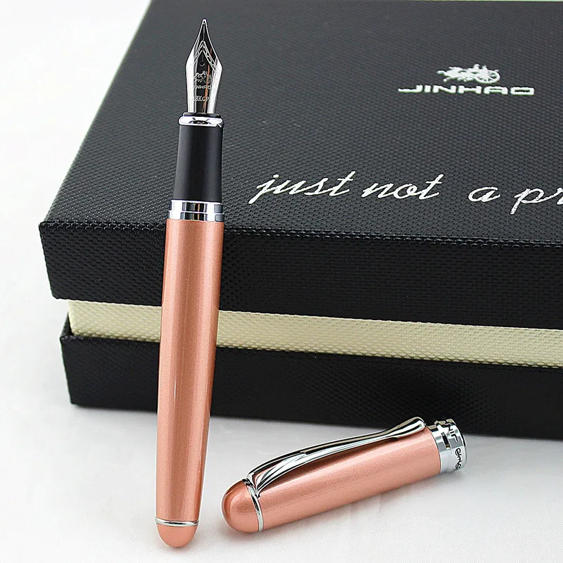 1 шт./лот Jinhao X750 авторучка 14 видов цветов черный/белый/красный серебристый зажим