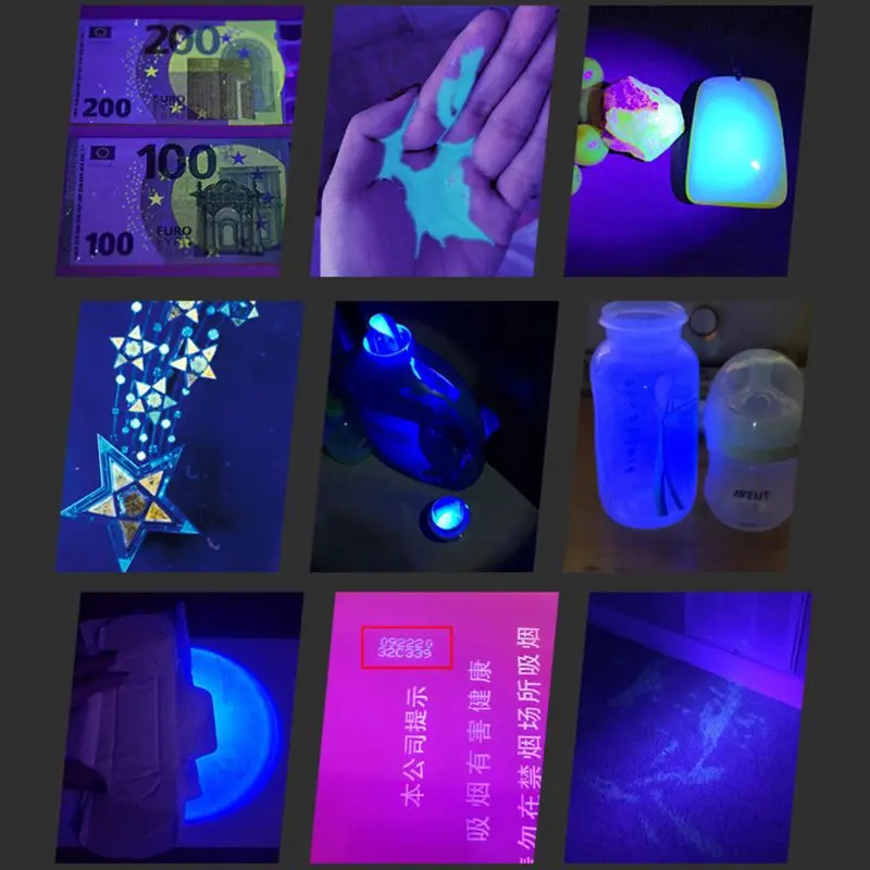 

Mini 12LED UV Flashlight Ultraviolet led flashlight Ultra Violet Invisible Ink Marker Detection Torch Light 3AAA UV lamp