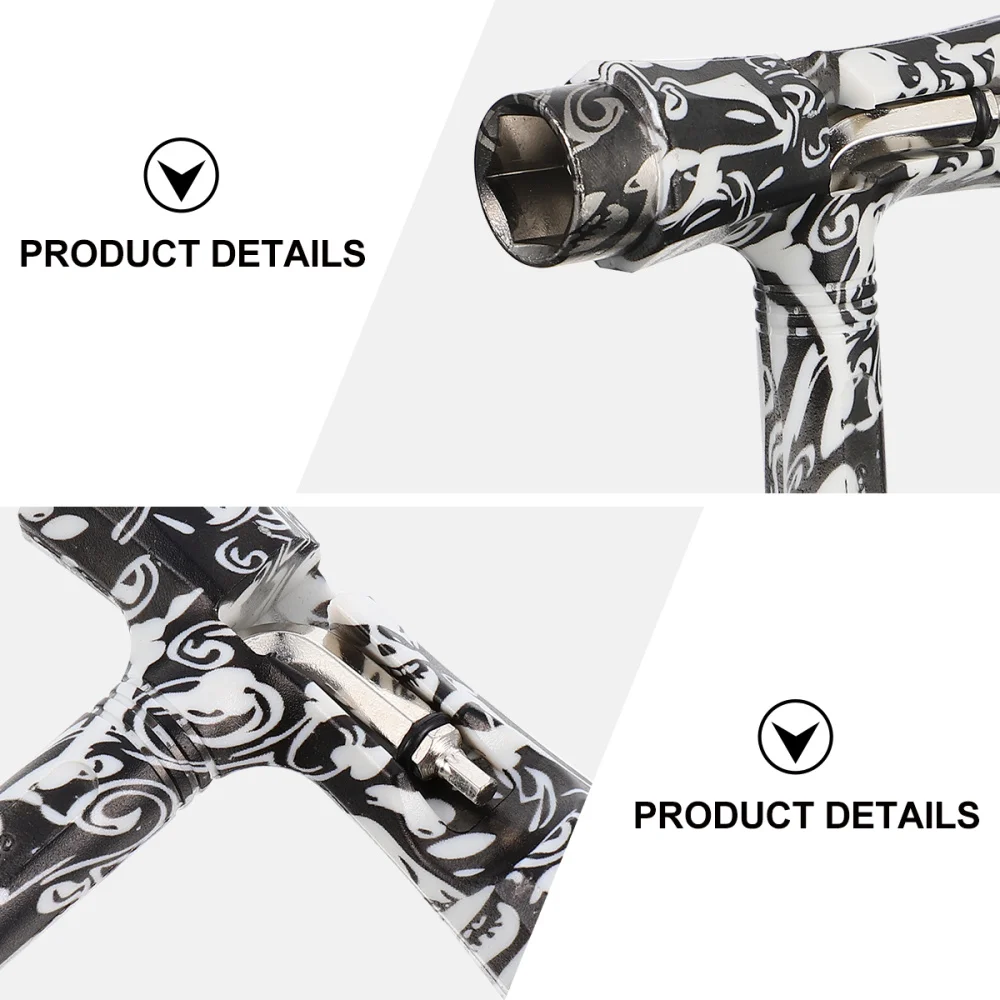 

Skateboard T Tool with T-Type Allen Key and L-Type Phillips Head Wrench