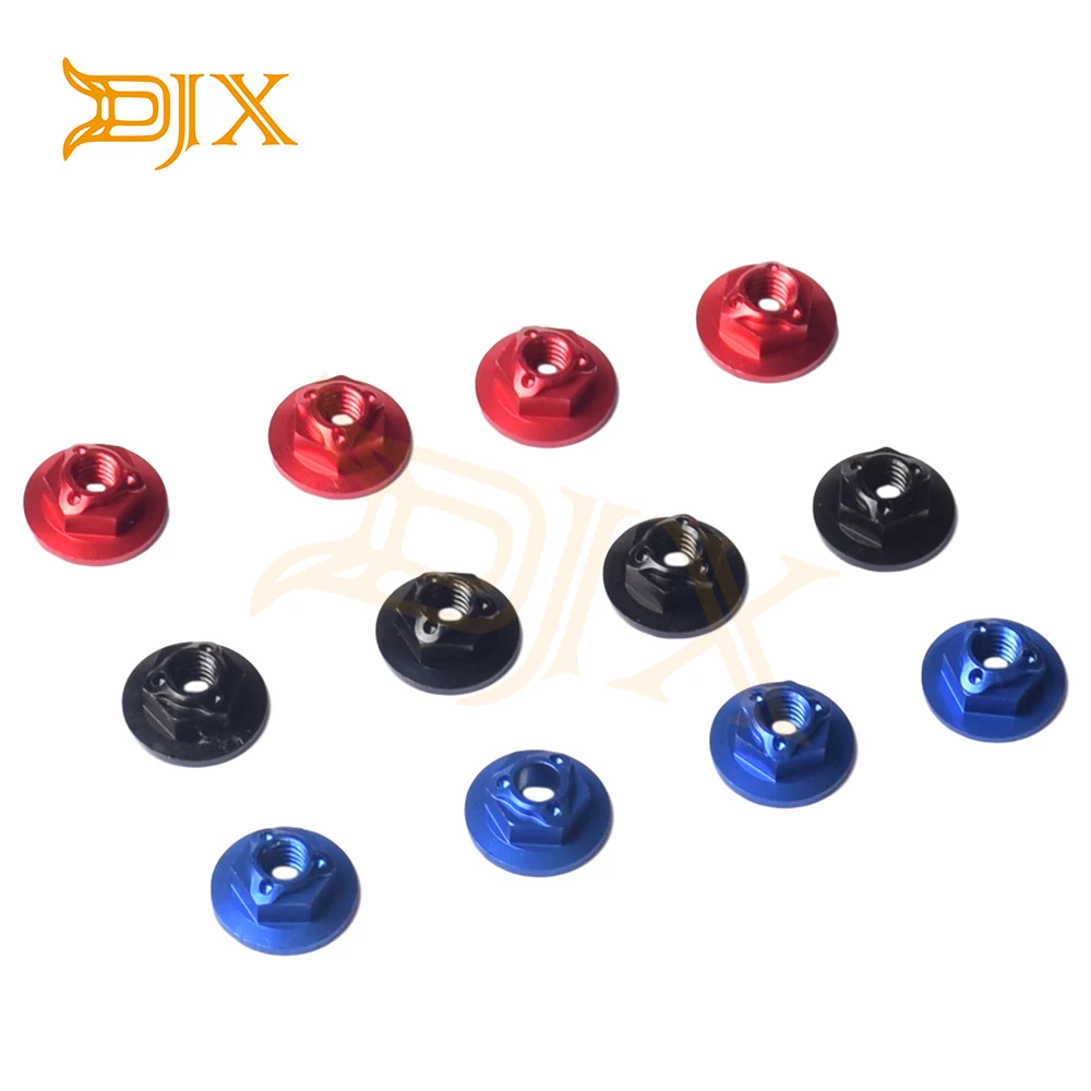 DJX M4 металлический 4 мм светильник вес зубчатые колеса Гайка Набор 1/10 RC автомобиль