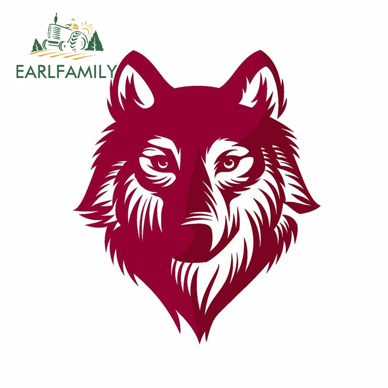 

EARLFAMILY 13 см x 10,9 см Для волка мотоцикл автомобиль наклейки DIY граффити переводная картинка Campervan креативный виниловый материал украшение