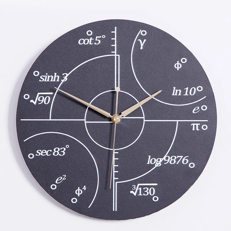 

Wall Clock Maths Formula Function Formula Circle Mute Clock Children Bedroom Wall Clock Home Decorations часы настенные