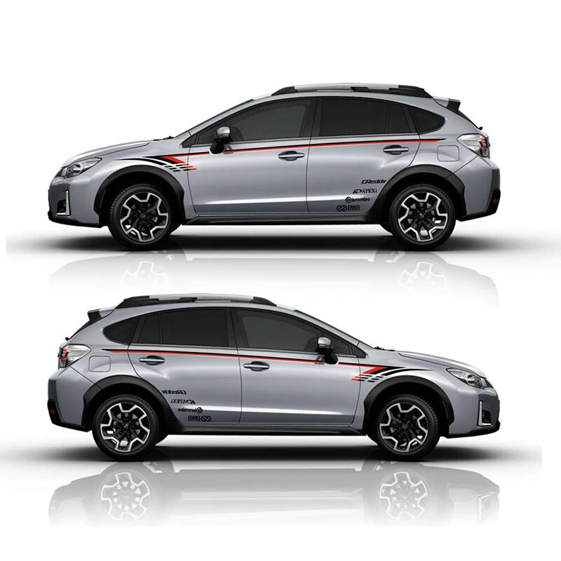 Спортивные полосы автомобильные наклейки для Subaru XV EyeSight 2.0I Mark Levinson спортивные с