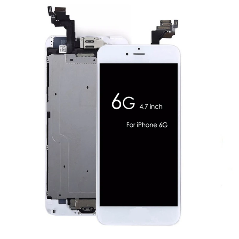 AAA полная замена ЖК-сенсорного экрана дигитайзер для iPhone 6 6s 6plus Plus + кнопка Home