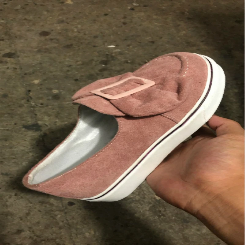 

Shoes 2020 Hot Sale Europe L Casual Shoes Four-Seasons Type round Thick Foreign Trade Shoes Bow in Her
