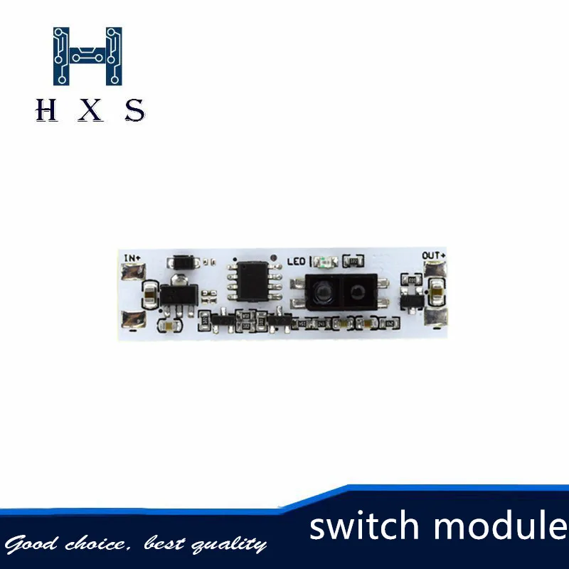 Светодиодный модуль переключателя с датчиком движения рук 5 В 12 24 в 72