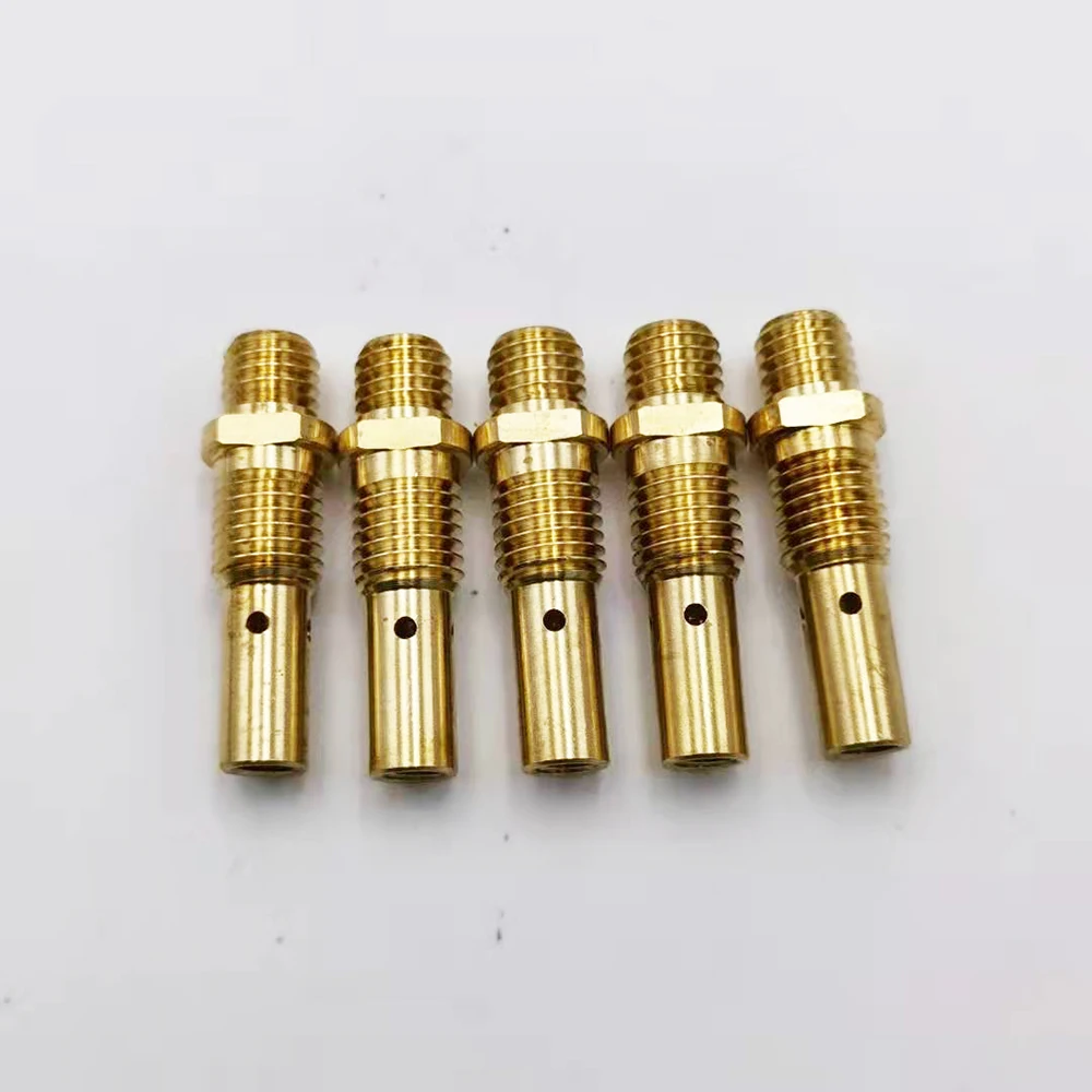 

5pcs a lot 51 M10x1.25 Gas Diffuser Tip Adaptor Tip Holder NT1 Fit 100L K530-6 Replacement MIG Welding Gun Torch Stinger Tweco