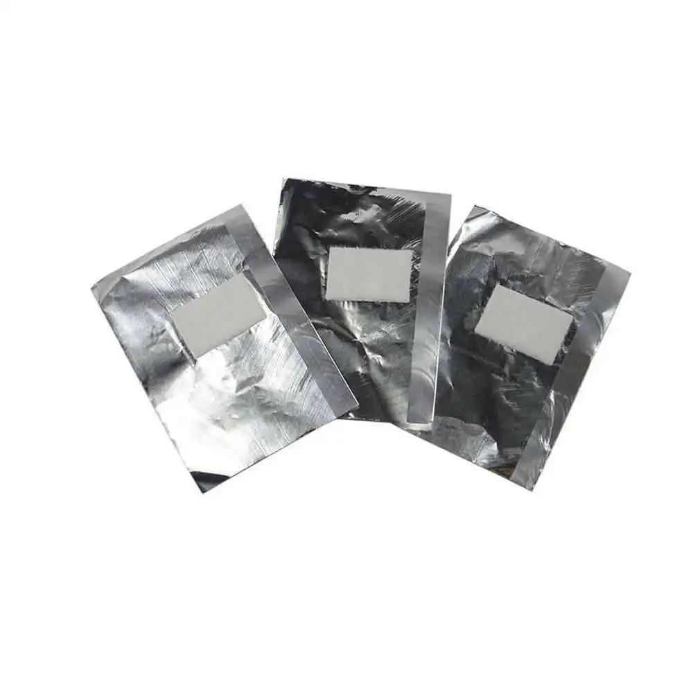 500 шт./упак. алюминиевая фольга для снятия лака ногтей отмачиваемый очиститель