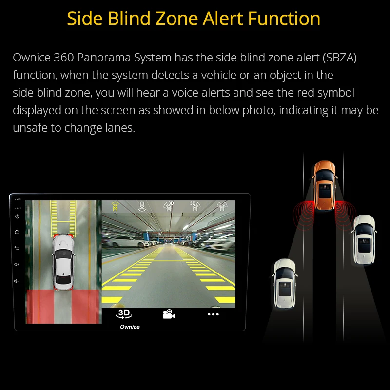 Универсальный автомобильный радиоприемник Ownice K5 Android 2 Din Стерео GPS головное