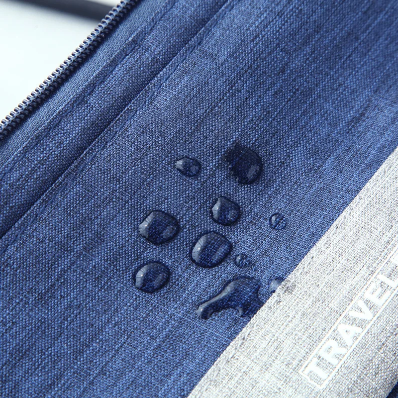 Водонепроницаемые дорожные косметички для женщин и мужчин синий органайзер