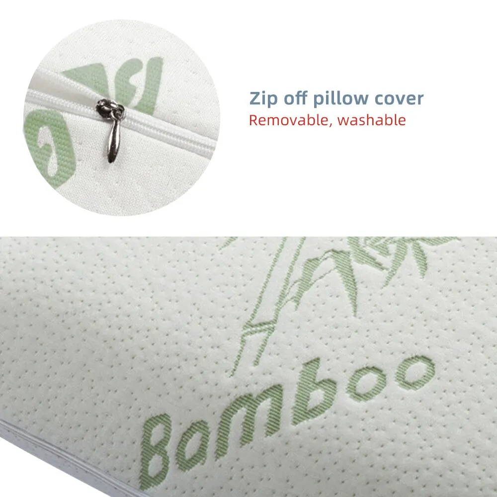 Подушка из бамбукового волокна с эффектом памяти Ортопедическая подушка защита