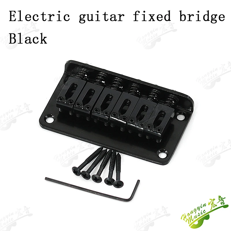 e gitarre feste brücke string platte durch die 6 modus kurze gitarre brücke unten kann tragen string elektrische gitarre zugriffs free globa