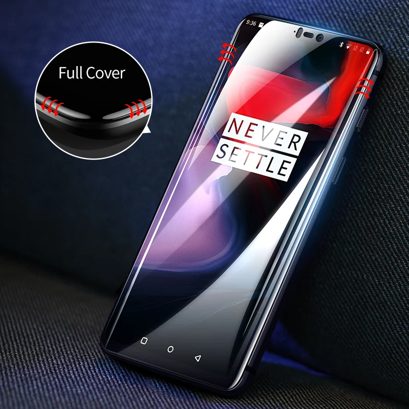 SmartDevl закаленное стекло для oneplus 6 5 7 защитная пленка для экрана Черная защитная пленка для oneplus 6T закаленное стекло