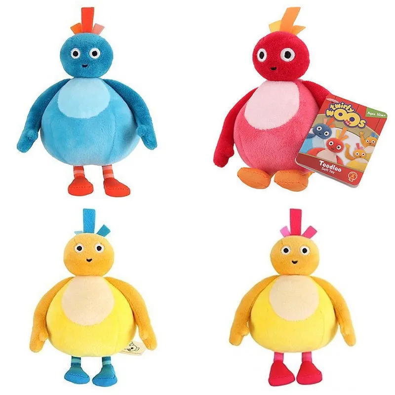 Twirlywoos-peluche de p&aacute;jaro para ni&ntilde;os, animales de peluche, juguetes para ni&ntilde;os, regalos-0