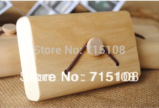 Маленькая деревянная коробка ручной работы для карт и фотографий хранения