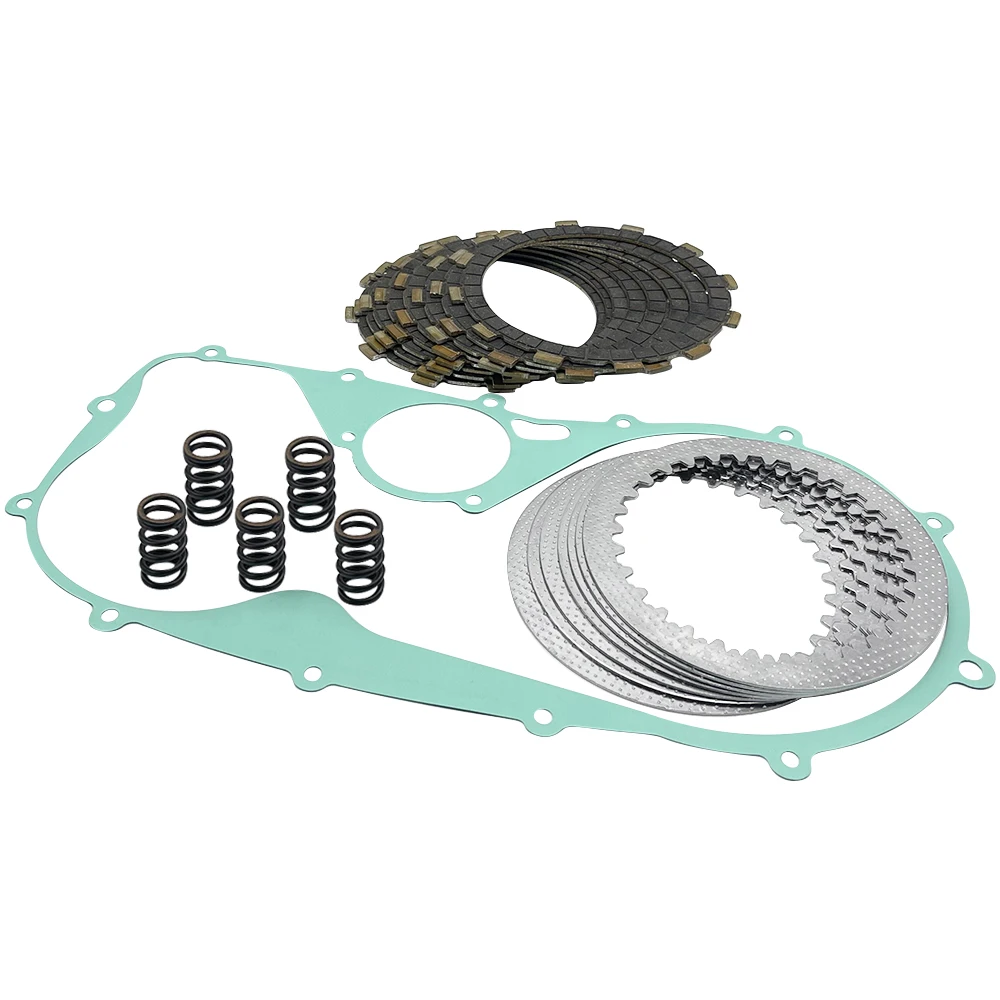 Complete Clutch Kit Heavy Duty Springs and Gasket Compatible for Kawasaki Vulcan 800 VN800E