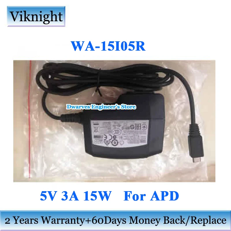 Подлинный для APD WA-15I05R 5V 3A 15W AC адаптер питания 791102-001 791164-001 817794-001 WA15I05R зарядное