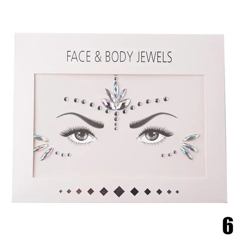 DIY наклейки для лица легко управляемые Стразы с драгоценными камнями горячая