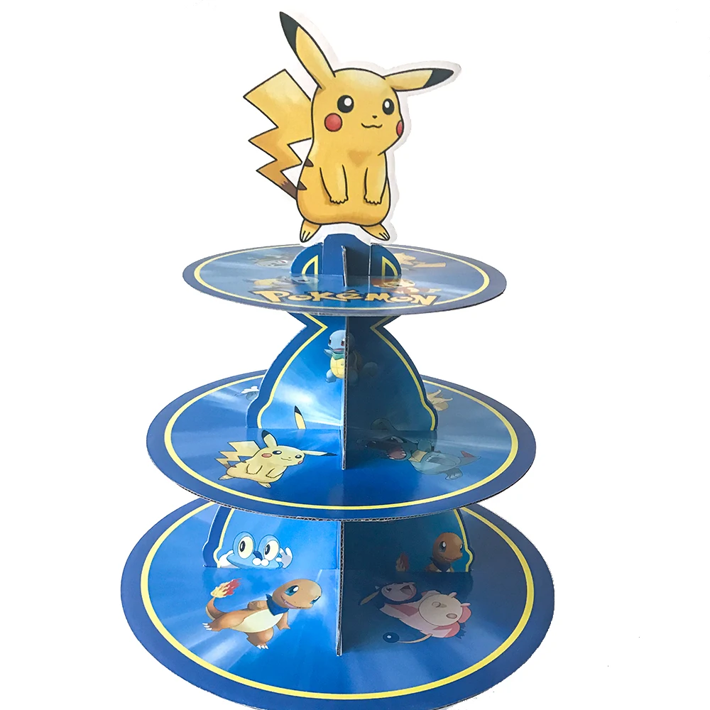 3 Уровня подставка для кексов из мультфильма Детские принадлежности душа