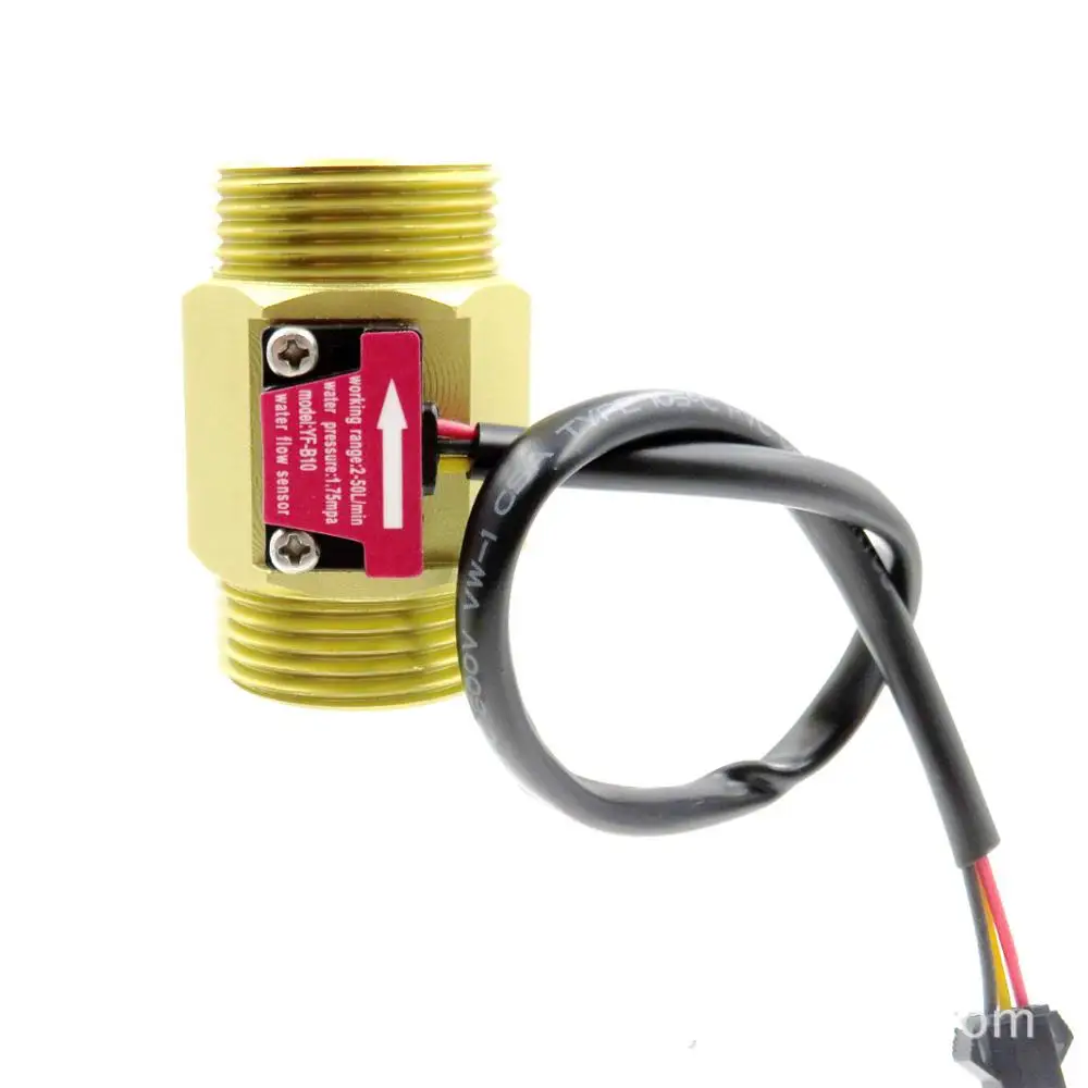 YF B10 5V BSP G1 &quotизмеритель потока турбины Холла для воды 2 60 л/мин измеритель расхода
