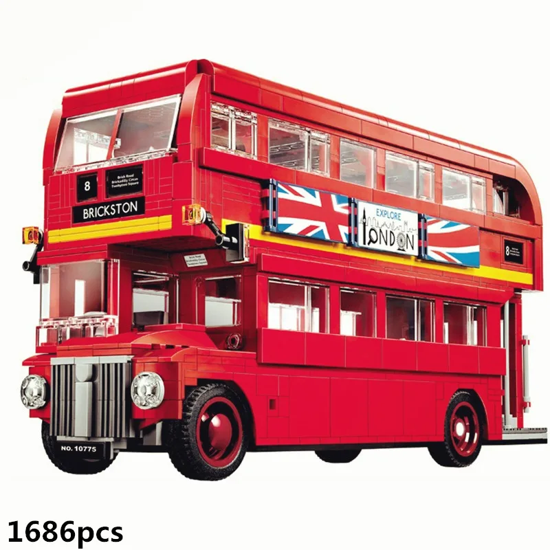 Without original Box Создатель города Beetle Cooper MK VII T1 Camper Van Technic, строительные блоки, наборы, кирпичные модели, детские игрушки, детские классические друзья - Цвет: Without original Box