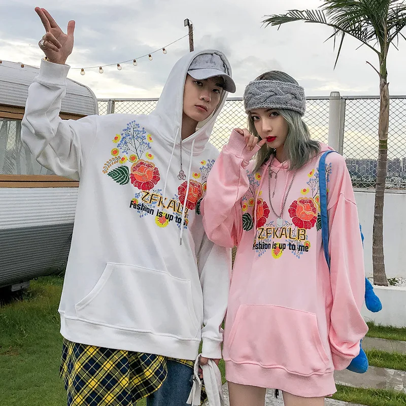 

Hip Hop Hoodie Streetwear Sweatshirt Mens Chinese Style Embroidery Crane Pullover Harajuku Loose Hooded Sweatshirt Cotton Casual