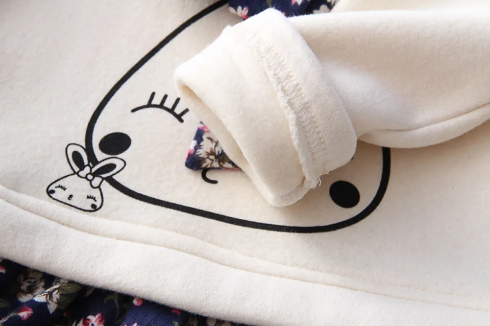 Детское праздничное платье принцессы с рисунком кролика и для маленьких девочек