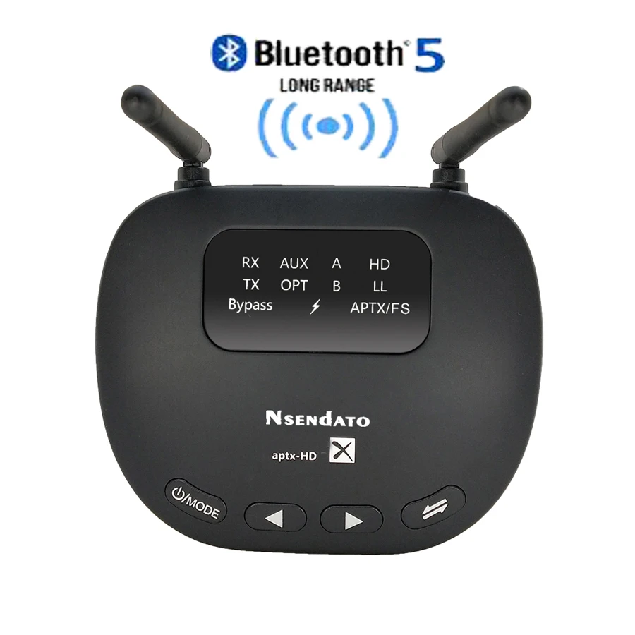 3 в 1 Bluetooth 5 0 передатчик приемник большой диапазон мм беспроводной аудио адаптер