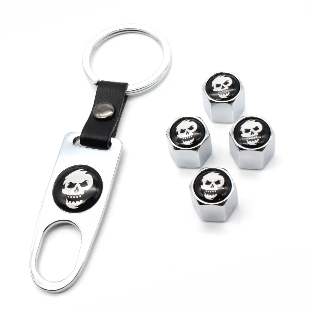 DSYCAR 4 шт. цинковый сплав Противокражные колпачки для автомобильных колес