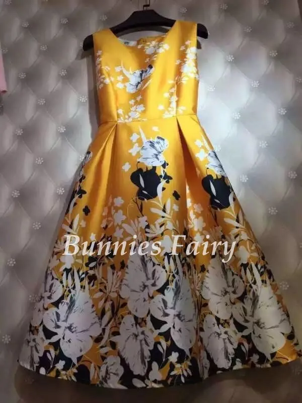 BunniesFairy весеннее винтажное розовое Ретро цветочное зеленое платье-майка без рукавов с цветочным принтом для свадьбы черное свободное платье с принтом - Цвет: 05