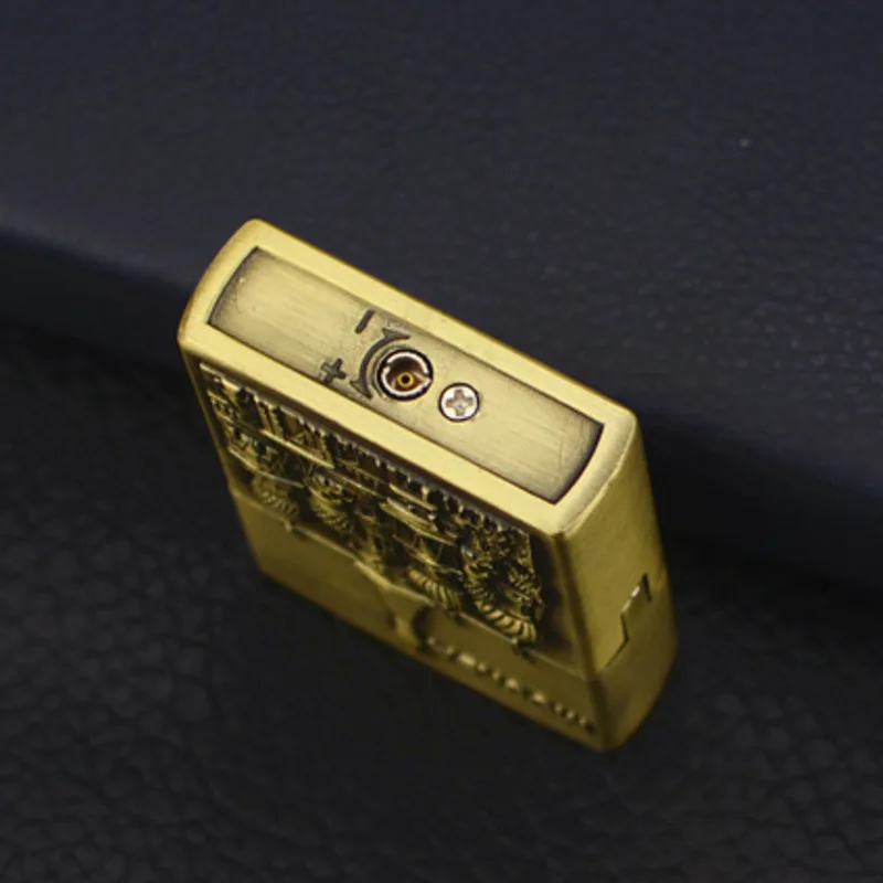 Надувная металлическая креативная зажигалка с животным надувная