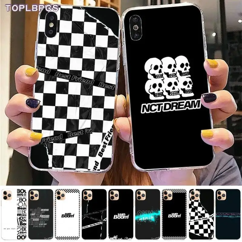 

NCT DREAM We Boom Bling Cute Phone Case for iphone 13 8 7 6 6S Plus X 5S SE 2020 XR 11 12 pro XS MAX