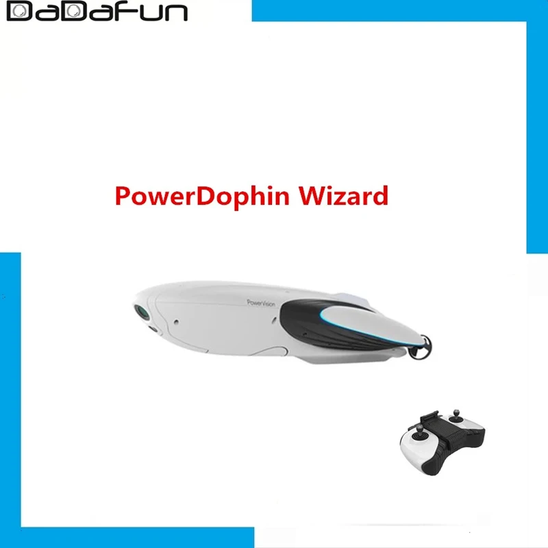 

Powervision PowerDolphin Wizard подводная рыболовная лодка с камерой 4K UHD 1080P, передача печени в реальном времени
