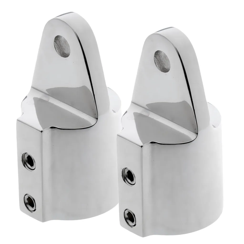 2x25 мм из нержавеющей стали концевые морские ботинки Bimini Top Cap Fitting|Морское
