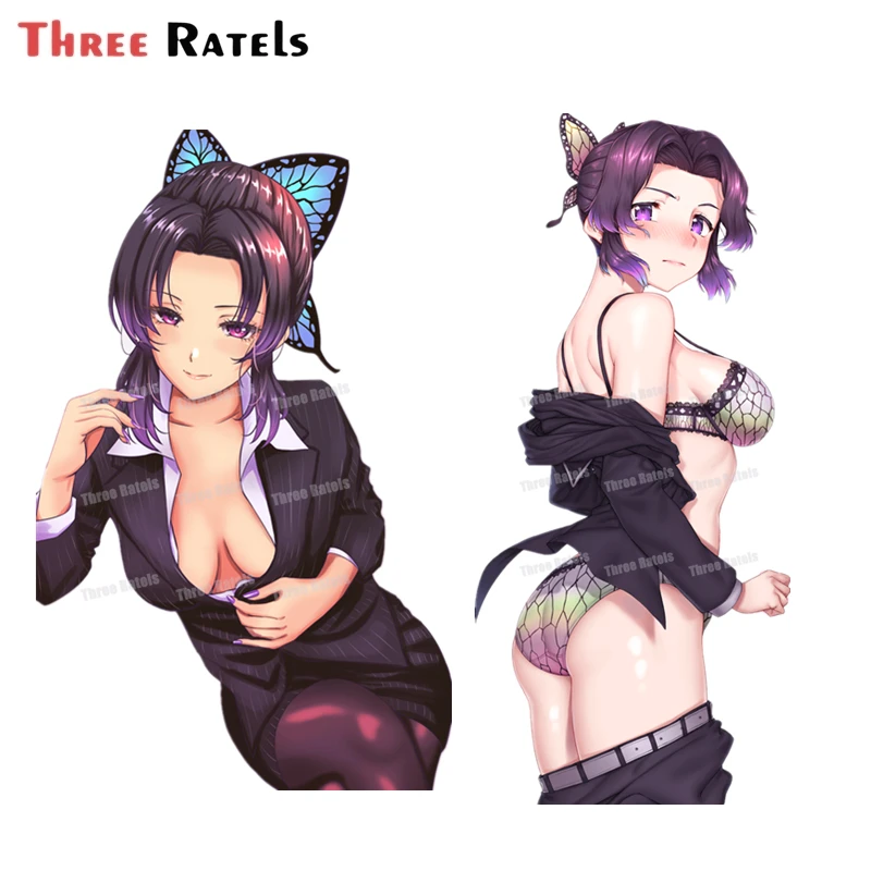 

Три Ratels A562 Waifu Сексуальные трусы для девочки, кохау Shinobu Kimetsu без Yaiba кузова автомобиля стикер на бампер или окно стены Тетрадь наклейка