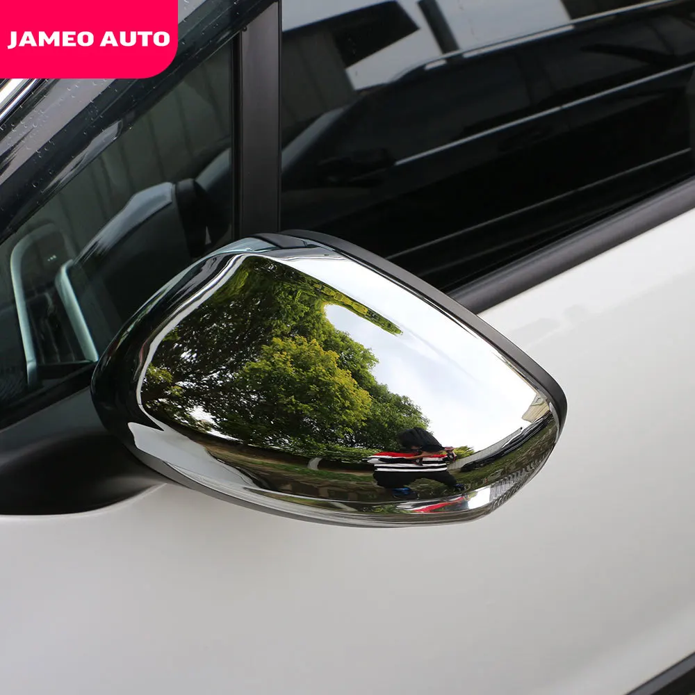Jameo Auto 2Pcs/Set Car Rear View Mirror Protection Cover Trim Fit for Peugeot 308 308s 308sw Chrome 2016 - 2019 Accessories | Автомобили