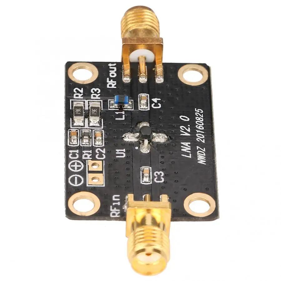 LNA малошумный 50K-4G с высоким коэффициентом усиления 25 дБ 0 8G Flatness RF усилитель |