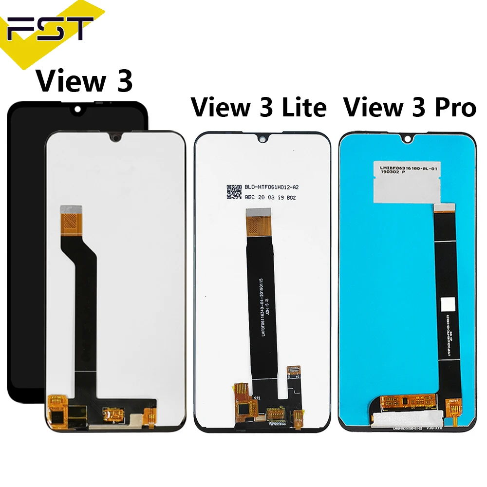 for wiko view 3 p311lcd display touch screen digitizer mobile phone lcd wiko view 3 lite w v800 for wiko view 3 pro display lcd free global shipping