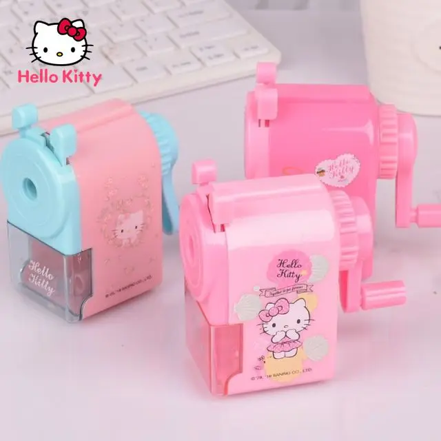 

Hello Kitty Pencil Sharpener Creative Hand-cranked Student Cute Pencil Sharpener Children's Pencil Sharpener