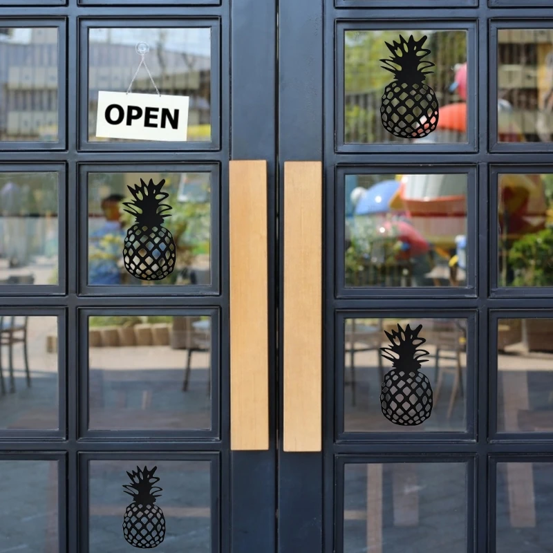 

Metal Pineapple Shaped Wrought Iron Pendant Wall Decor Hollow Hanging Art Ornament Home Decor Modern Simple Fruit Design for