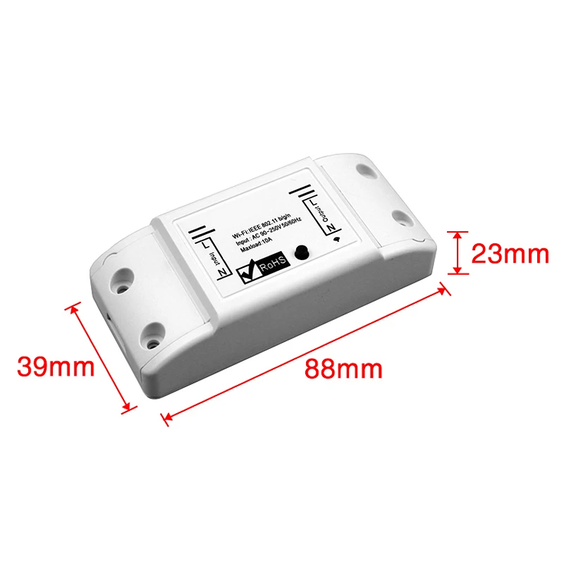 Smart Wifi Switch Relay Tuya Life App Works For Google Home Mini Alexa Ifttt Automation Module | Электроника