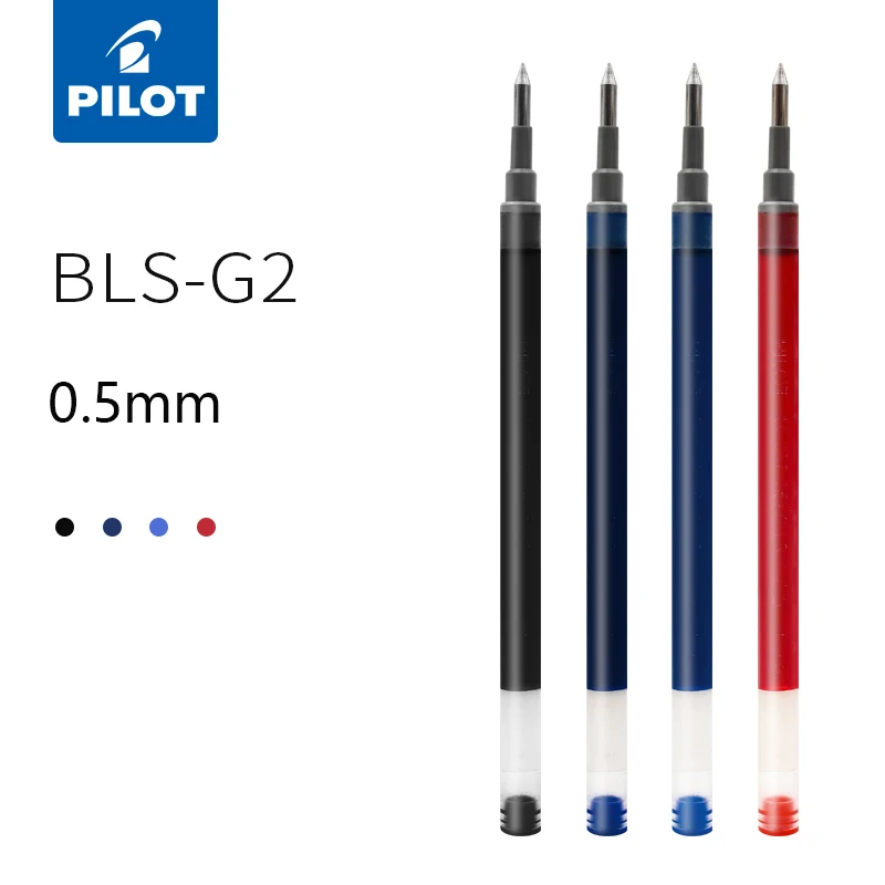 

12pcs/lot PILOT BLS-G2-5 Gel Pen Refill Replacement Core 0.5mm Applicable G-2 Gel Pen Signature Refill