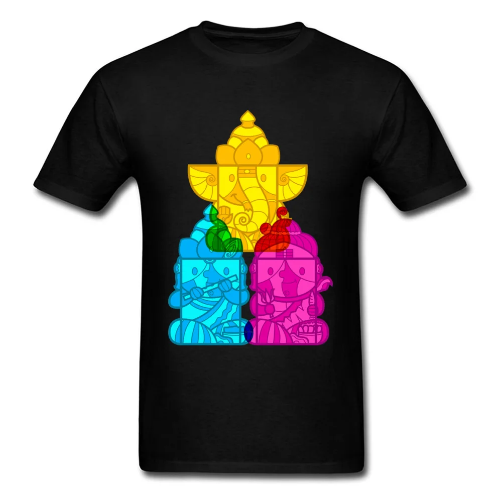 

Custom Design Men T-shirt Box India Gods Print Novelty Male Tops Short Sleeve Natural Clothing Cartoon Father's Gift