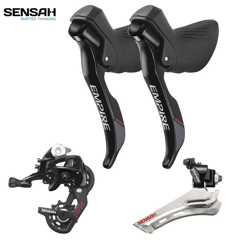 

SENSAH EMPIRE Road Bike 2x11 Speed Groupset Carbon Fiber Front Derailleur Shift Lever Rear Derailleur Set for SHIMANO