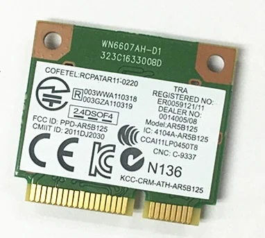 SSEA оптовая продажа Новинка для Atheros AR5b125 DW1506 Wifi половинный Mini PCI E DELL Acer Toshiba|pci-e mini
