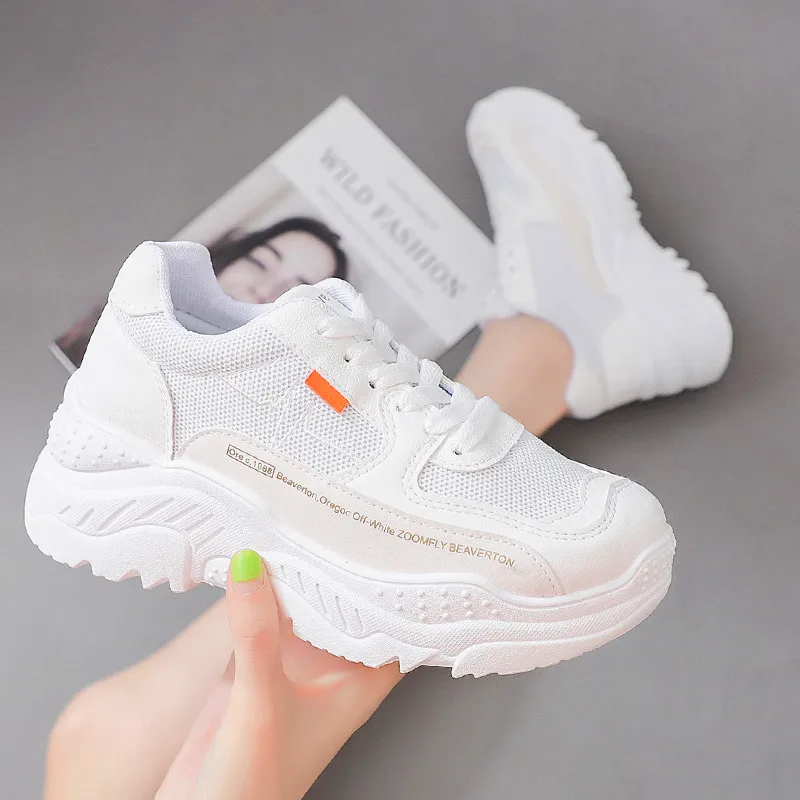 L18 White Повседневная обувь для женщин; дышащие кроссовки; модная Высококачественная обувь для взрослых; Masculino; тренд; модная обувь; сочетающаяся обувь; Zapatilla Mujer - Цвет: L18 White
