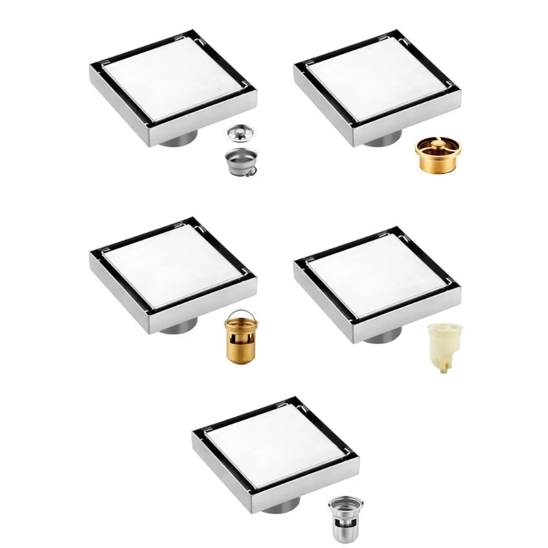 

Сток в полу из нержавеющей стали невидимое сливное сито, квадратные сливные решетки для душа для кухни, ванной, гаража, балкона